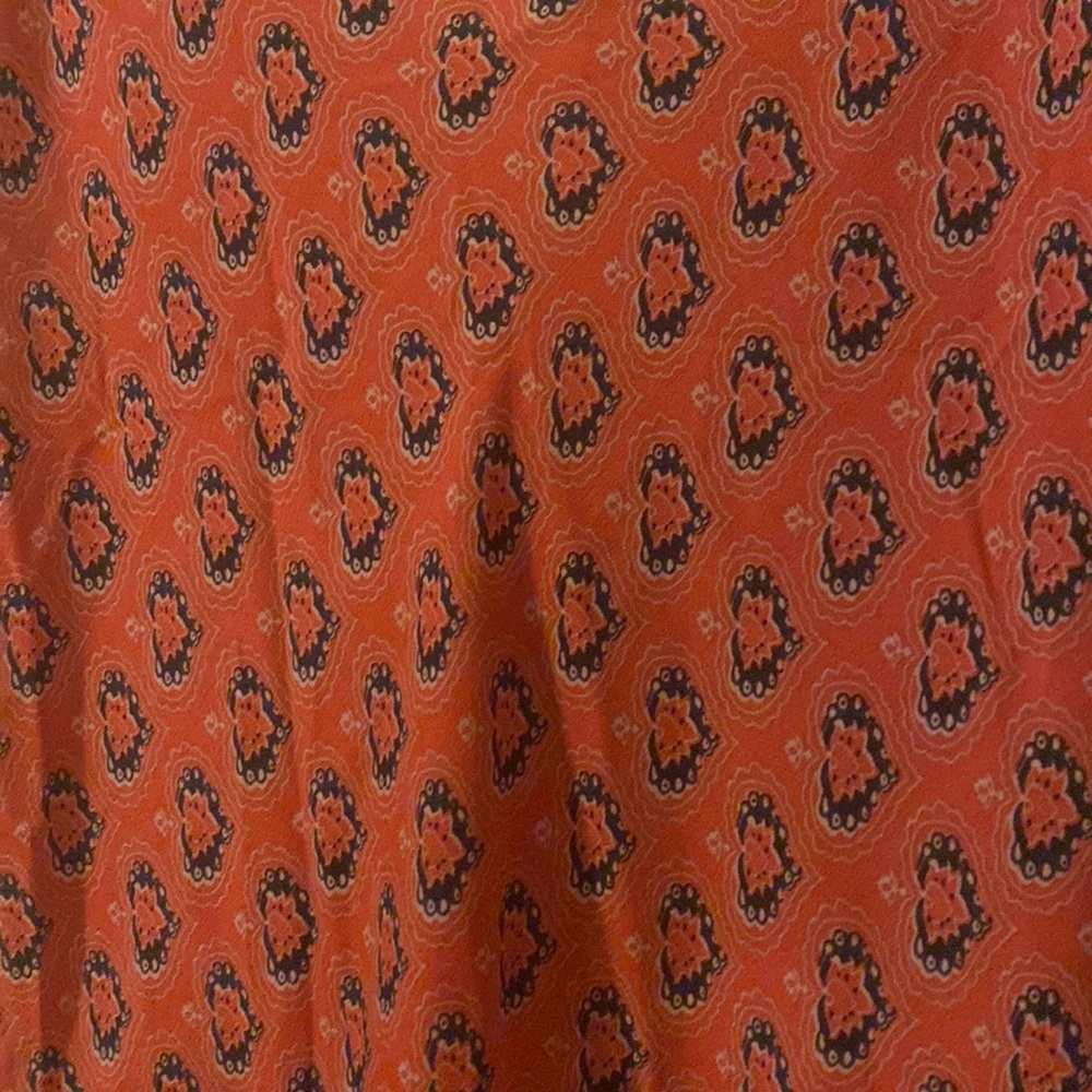 Printed midi slip dress - Picture 3 of 4